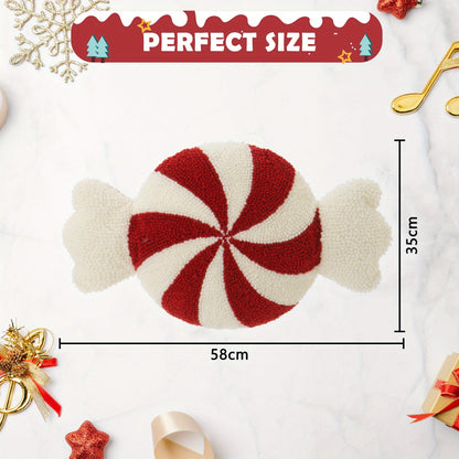 Christmas Pillows, Candy Cane Pillow