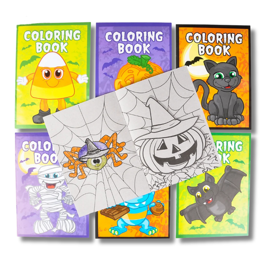 Halloween Themed Coloring Book For Kids - Assorted