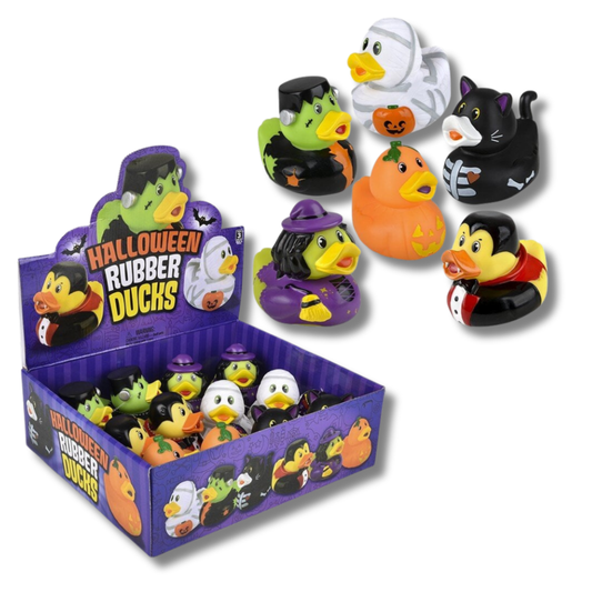 Halloween Themed Rubber Duckies Kids Toy - Assorted