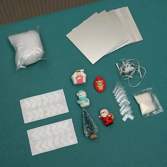 CF-67DIY Santa Claus Night Light Cube