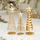 Christmas Decorations Creative Mini Iron Christmas Tree Home Decor