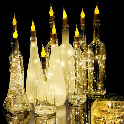 Battery Powered Bottle Stopper Lamp